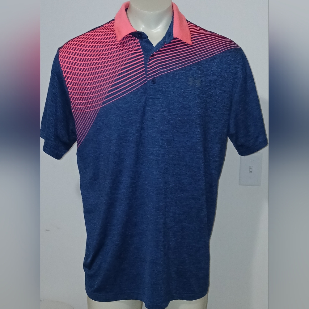 Under Armour Mens The Playoff Polo Golf Short Sleeve Polo Shirt Size XL